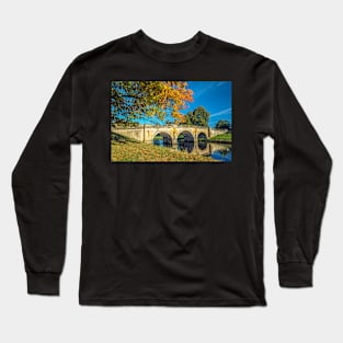 Autumn colours at Chatsworth, Derbyshire, uk Long Sleeve T-Shirt